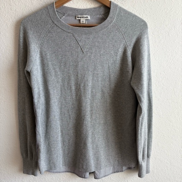 Whistles Gray Sweater US Size 4 - Picture 1 of 7